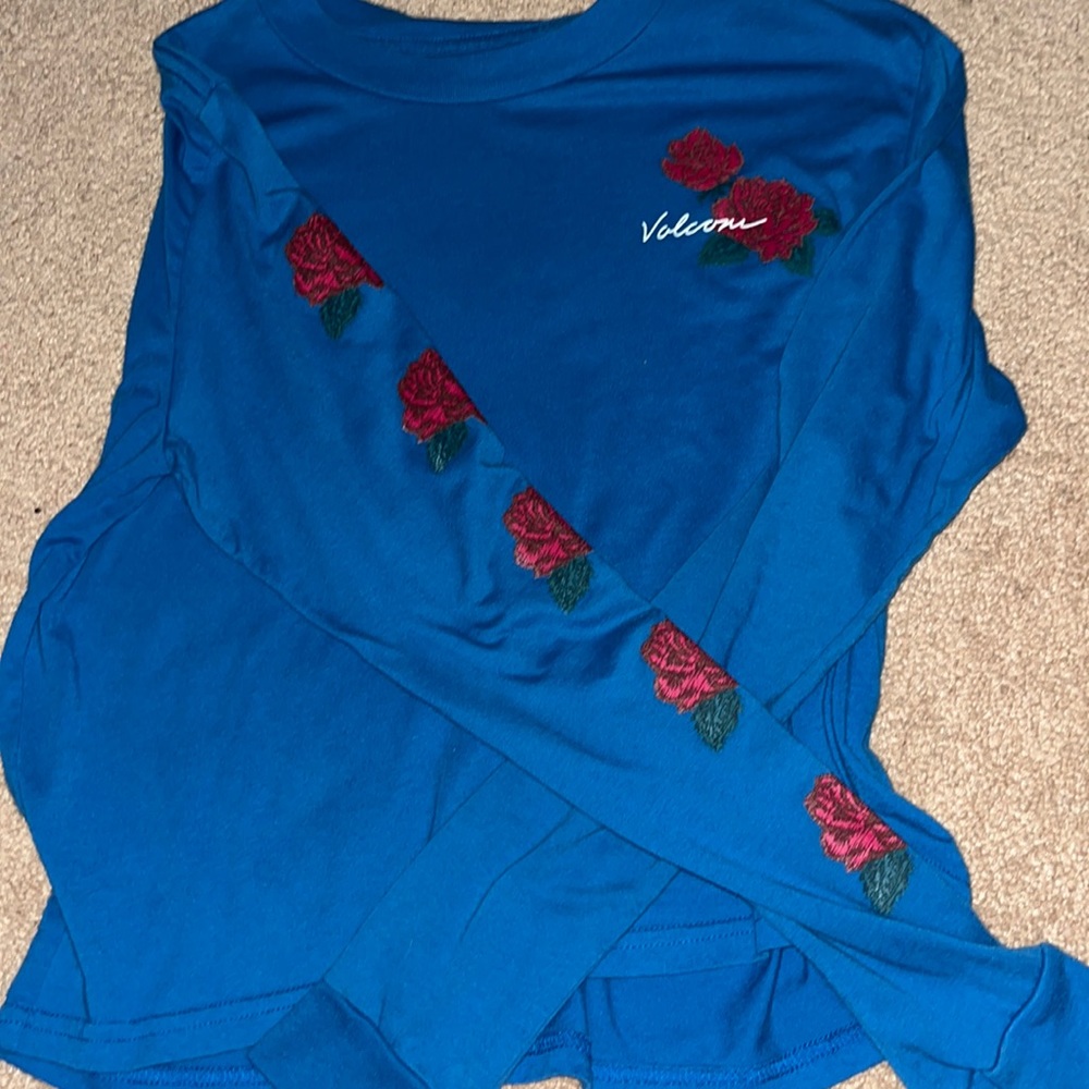Volcom rose long sleeve tee